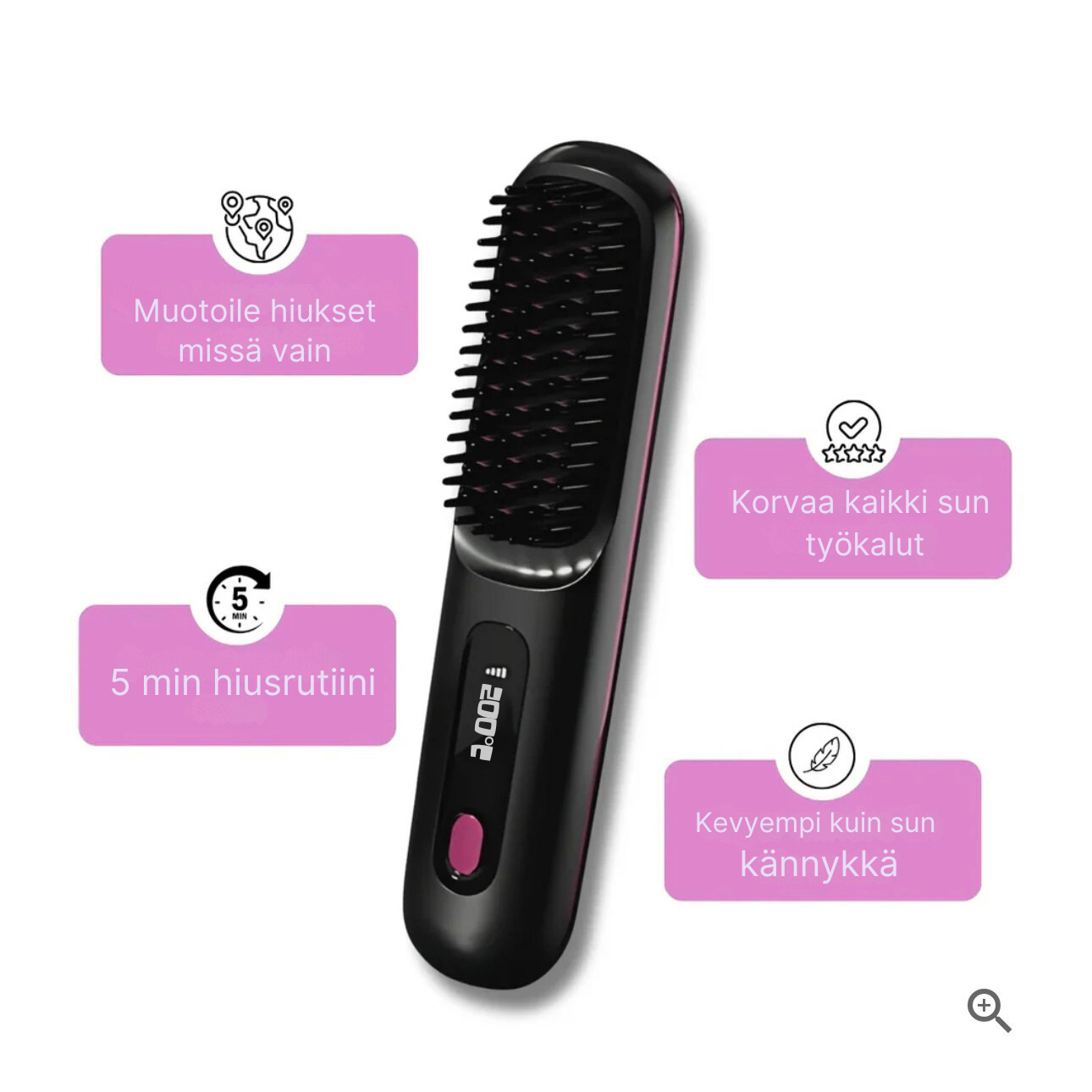 HeatStyler - Salonkitunnelma sekunneissa